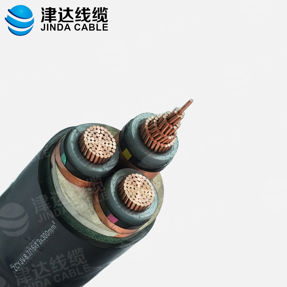 ZC-YJV 3*50銅芯交聯(lián)聚乙烯絕緣聚氯乙烯護(hù)套阻燃C類電力電纜