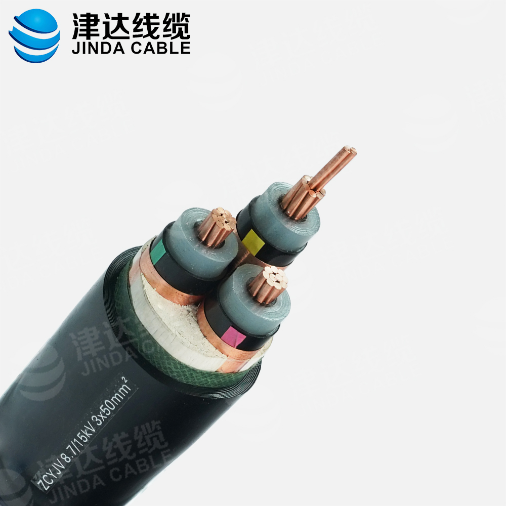 ZC-YJV 3*300銅芯交聯(lián)聚乙烯絕緣聚氯乙烯護(hù)套阻燃C類電力電纜
